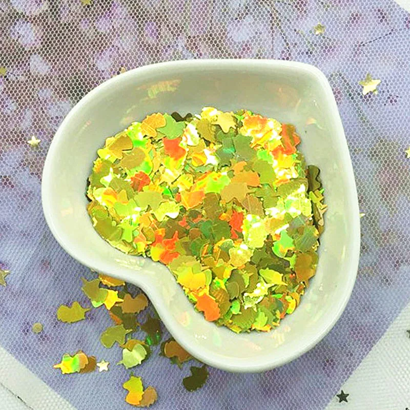 5*8 мм ультратонкие Блестки для ногтей в форме единорога украшения боди арт