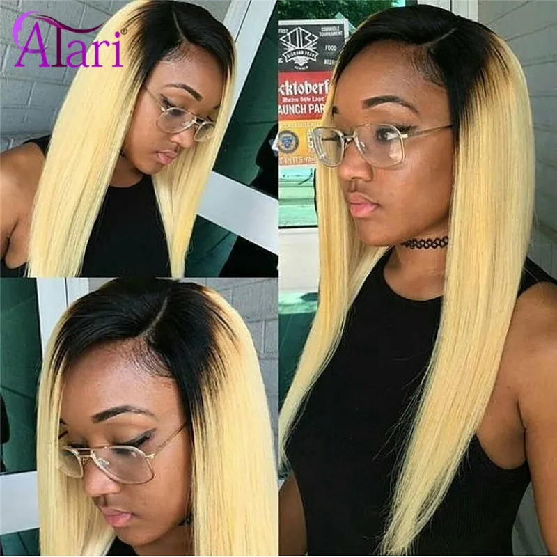 

1B/613 Straight Bundles With Frontal Brazilian Hair Weave 3 Bundles With Frontal HD Transparent Lace Frontal With Bundles Atari