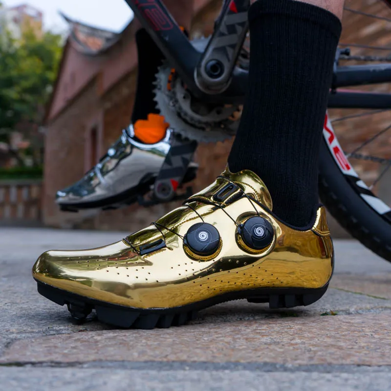 

Popular professional self-locking male road bike shoes wear-resistant non-slip couple mountain bike riding shoes SPD pedal shoes