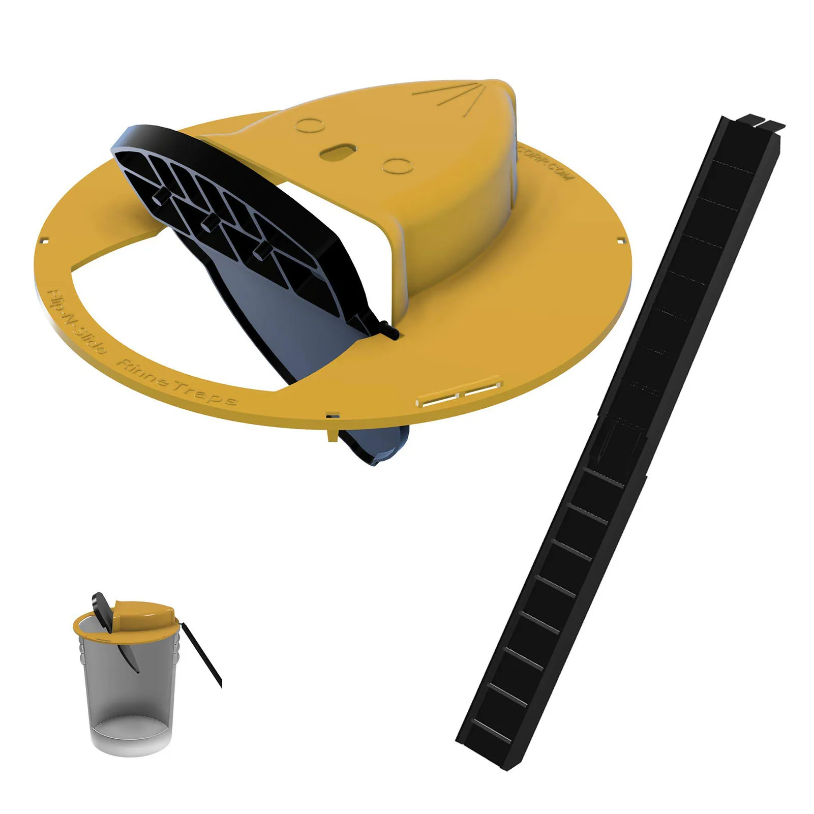 

Auto Reset Mouse Trap Slide Bucket Lid Type Durable Rat Traps