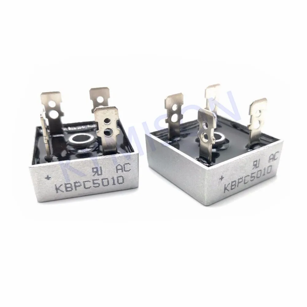 

2 шт., диодный мост KBPC5010 50A 1000 В, выпрямитель kbpc5010 5010