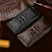 baoduli new thailand men crocodile men wallet business long crocodile men clutch bag More screens Genuine leather Mens wallet