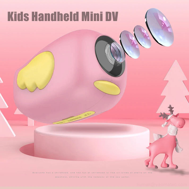 

Kids Handheld Mini DV 1080P Vlogging Camara Fotografica Digital Photo Video Camera Camcorder Education Toys Children Best Gift