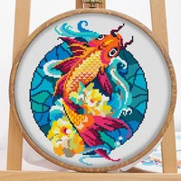 zz1202 homefun cross stitch kit package greeting needlework counted cross stitching kits new style counted cross stich painting
