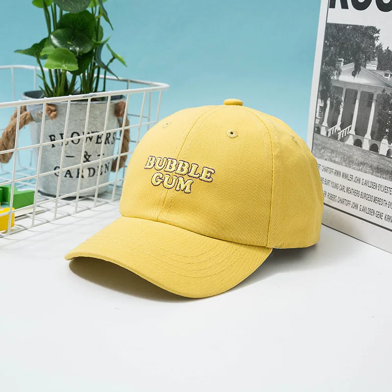 Детская шапка корейской версии бейсболка для мальчиков и девочек на осень зиму с