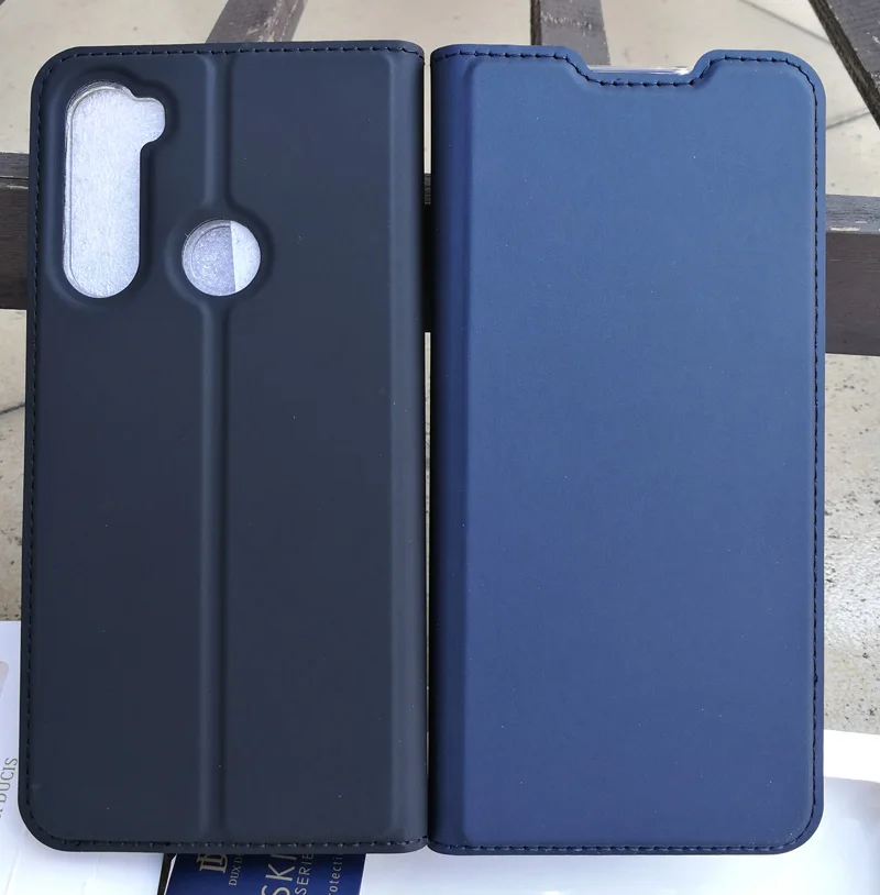 Оригинальный чехол DUX DUCIS для Xiaomi Redmi Note 8 Pro 8T кожаный книжка с