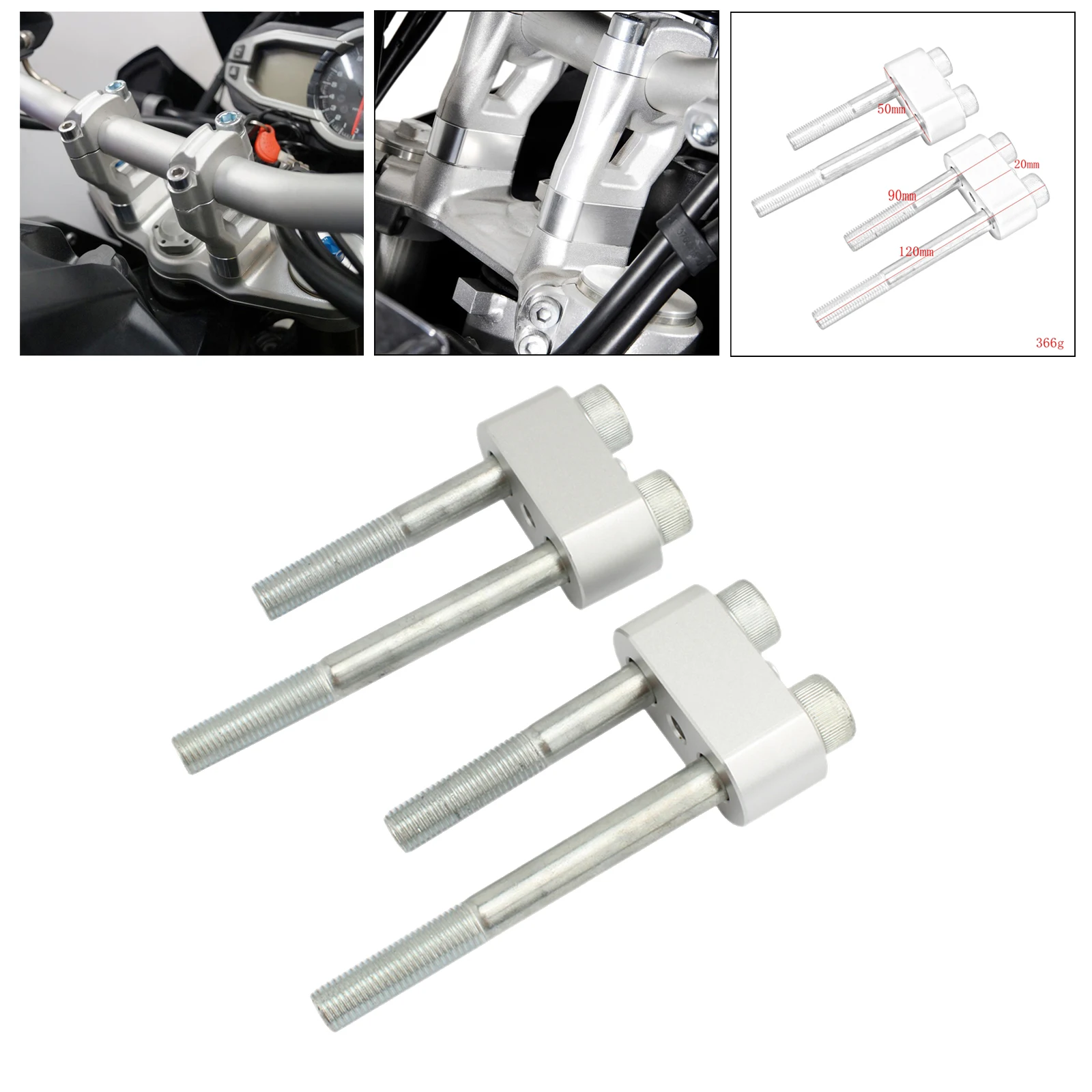 

Universal Handlebar Riser for Triumph Tiger 800XC 800XR 800XRx 800XRt