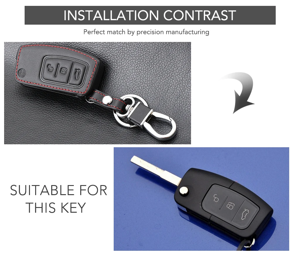 Чехол для пульта дистанционного управления из натуральной кожи защитный чехол