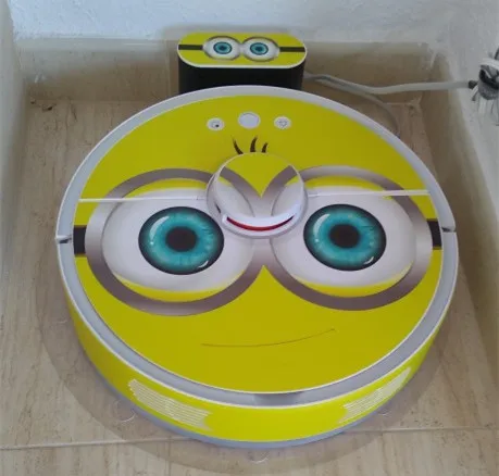 as photo shown Горячая наклейка для Xiaomi робот пылесос 2 Roborock S50 S51 защитная пленка наклейка бумажный пылесос части без щетки фильтр - Цвет: as photo shown