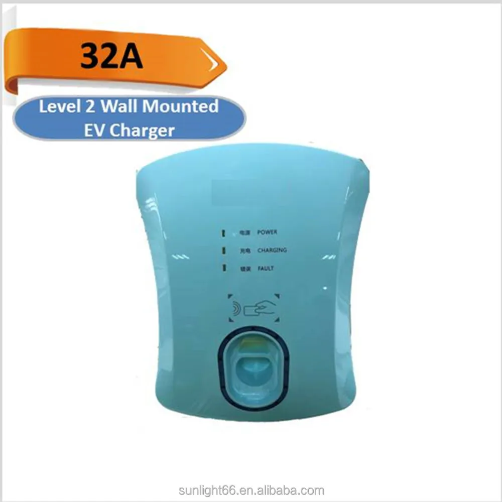 

type 1 type 2 16A/32A Wall mounted EV charging station