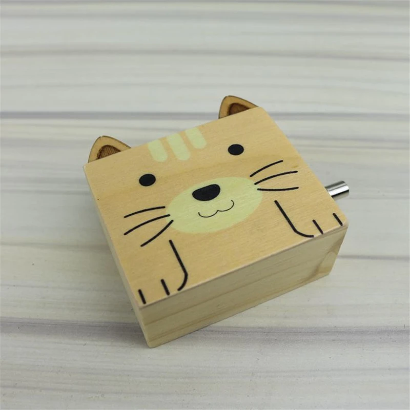 Музыкальная шкатулка с животными ручной Косплей Реквизит персонажа костюм