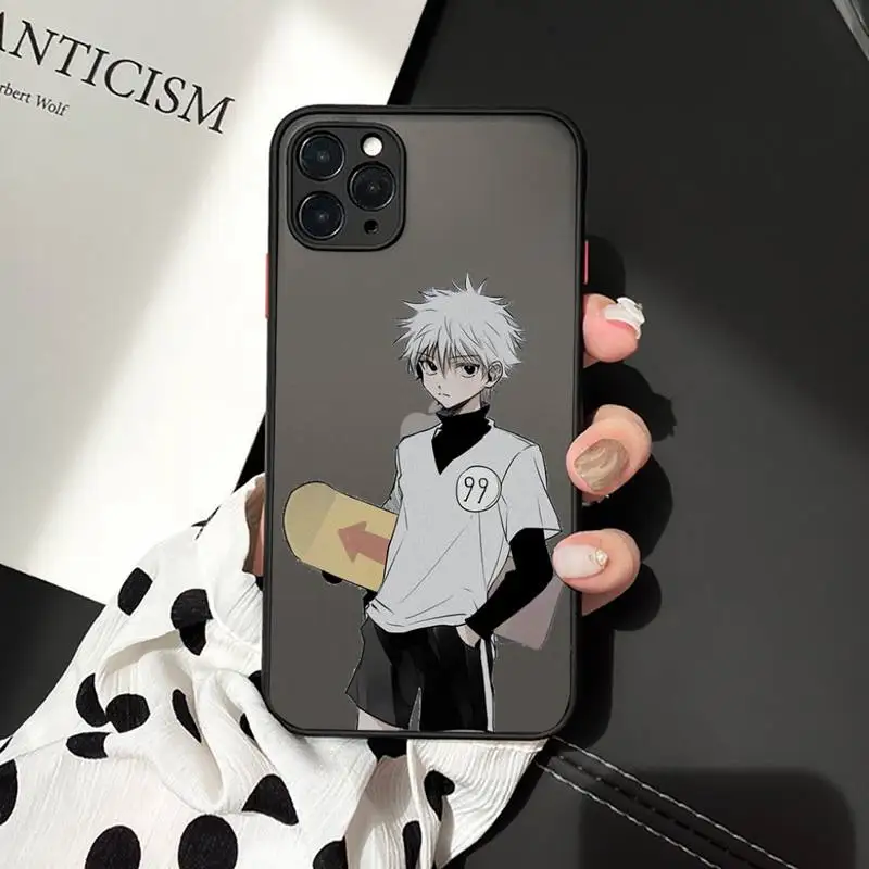 

Hunter x Hunter Phone Case For iphone 12 11 7 8 plus mini x xs xr pro max matte transparent cover