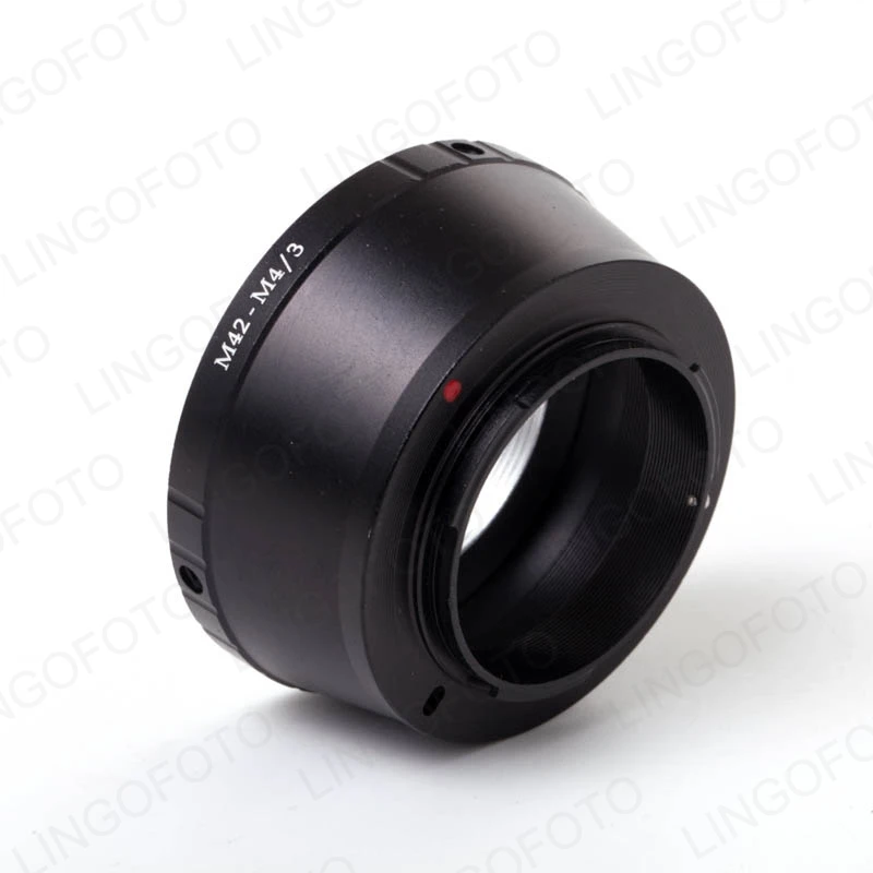 Кольцо адаптер для объектива Φ/3 M42 винтовое крепление к Micro 4/3 Four Thirds M43 система