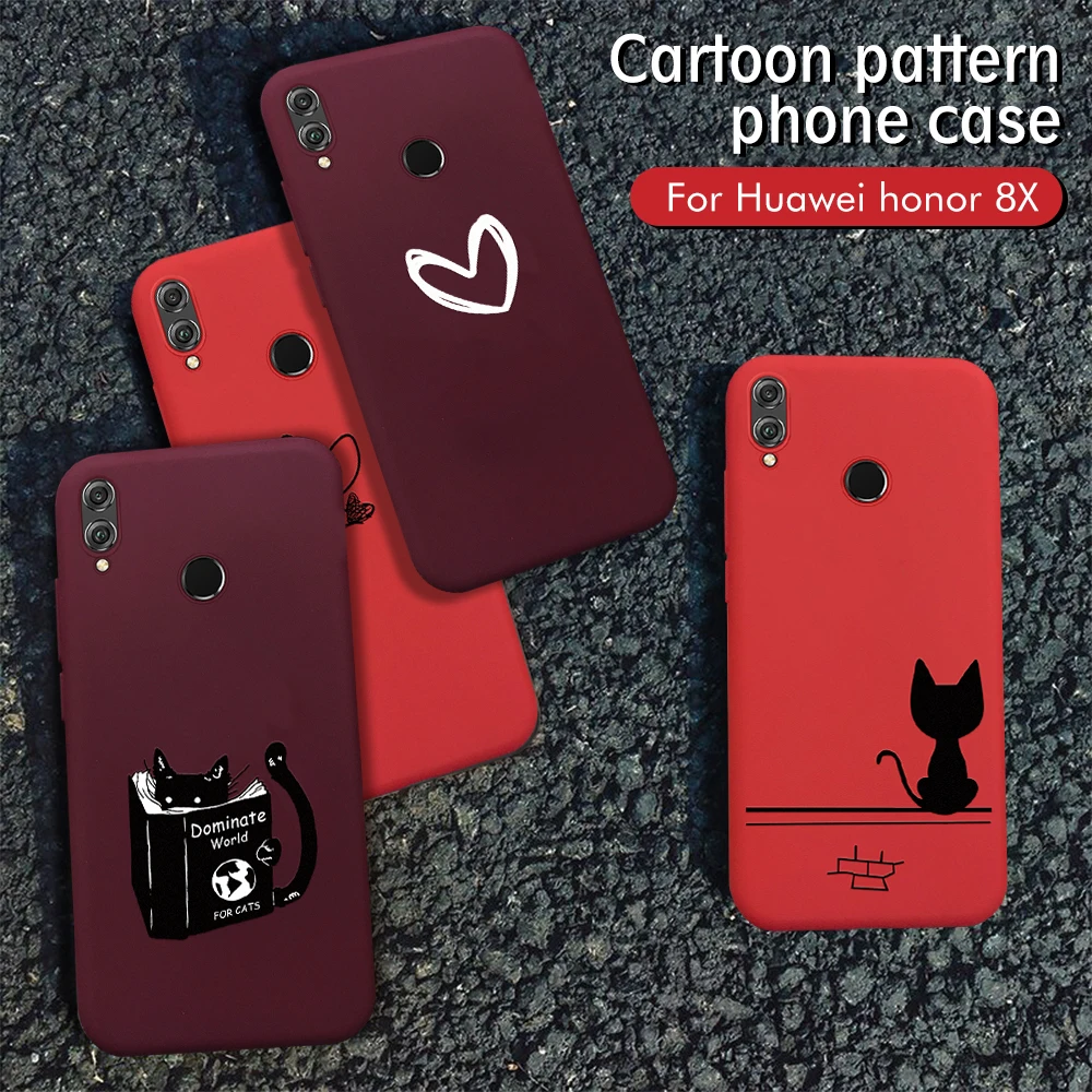 Чехол из ТПУ с красочным рисунком для Huawei Honor 20 Pro 8X 10i 20i мягкий силиконовый чехол 10