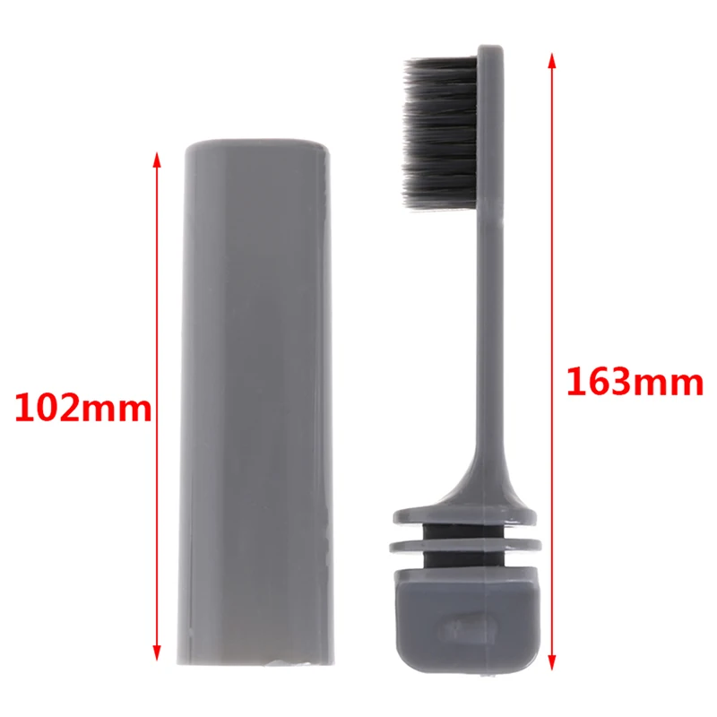 Portable Compact Bamboo Charcoal Folding Toothbrush Fold Travel Camping Hiking Outdoor Foldable Teethbrush Multi Styles | Красота и
