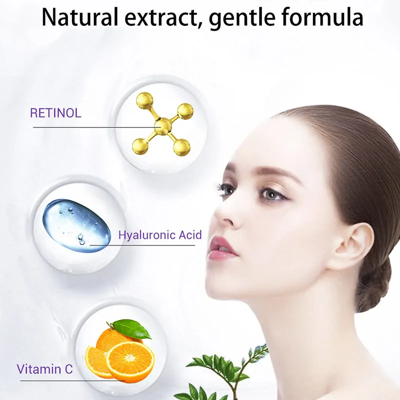 

Eye Essence Retinol Hyaluronic Acid Cream Moisturizing Eye Bags Dark Circles Removal Firming Dropshipping SMJ