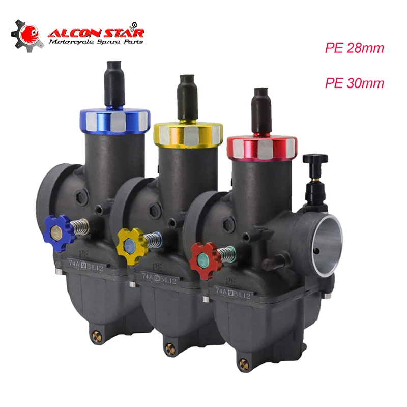 Карбюратор Alconstar серый цвет гоночный KEIHIN PE28 PE30 28 мм 30 подходит для мотоциклов