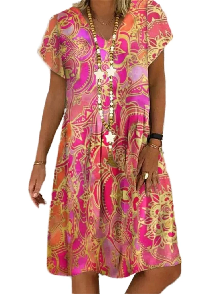 Летние модные женские босоножки в винтажном стиле С принтом футболки с короткими