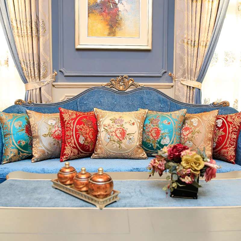 Чехол для диванной подушки диаметром 45*45|Наволочки| |