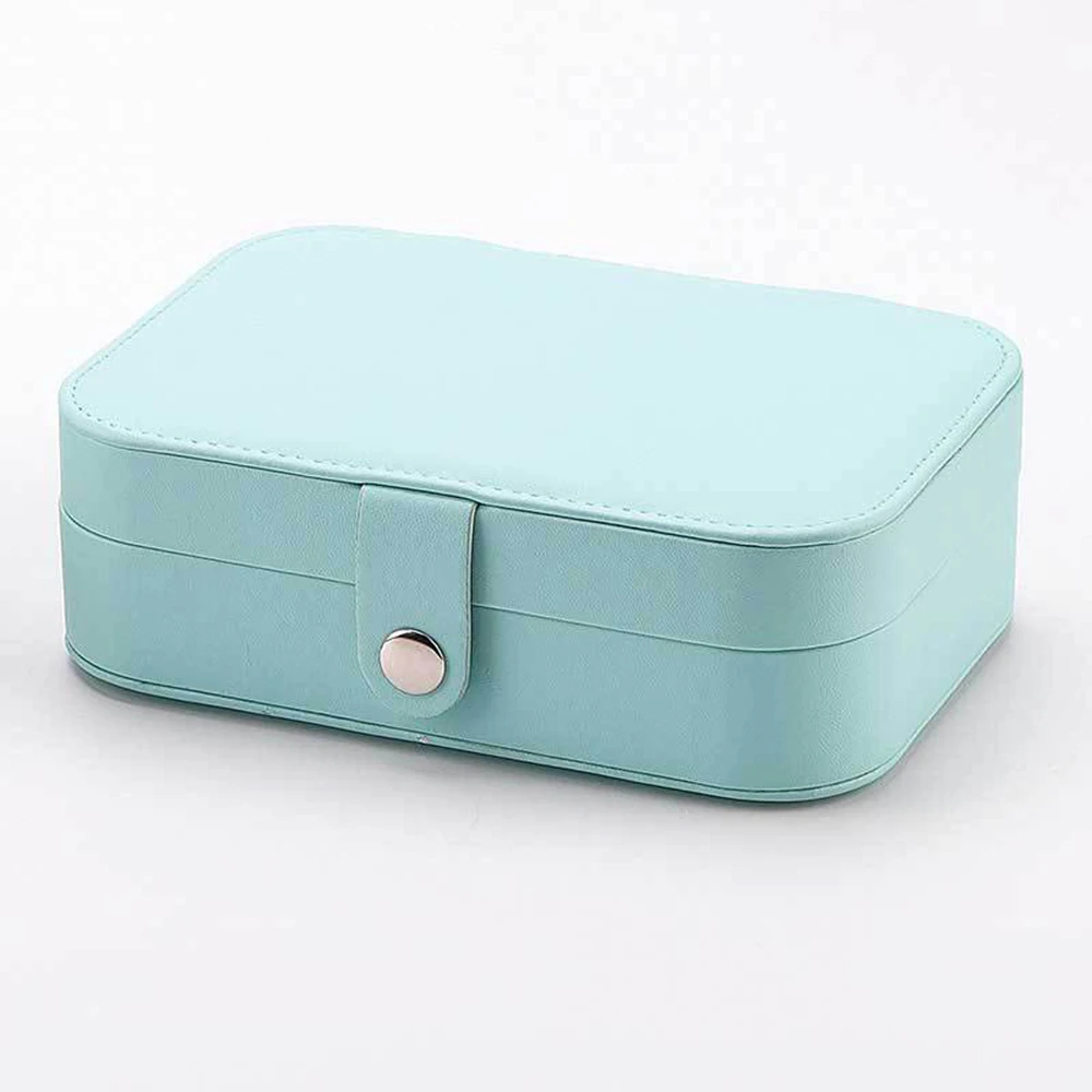 High Grade Ring Jewellery Storage Box Portable Carrying Case Jewelry Box Ear Nail Ring Earring Jewelry Receiving Box