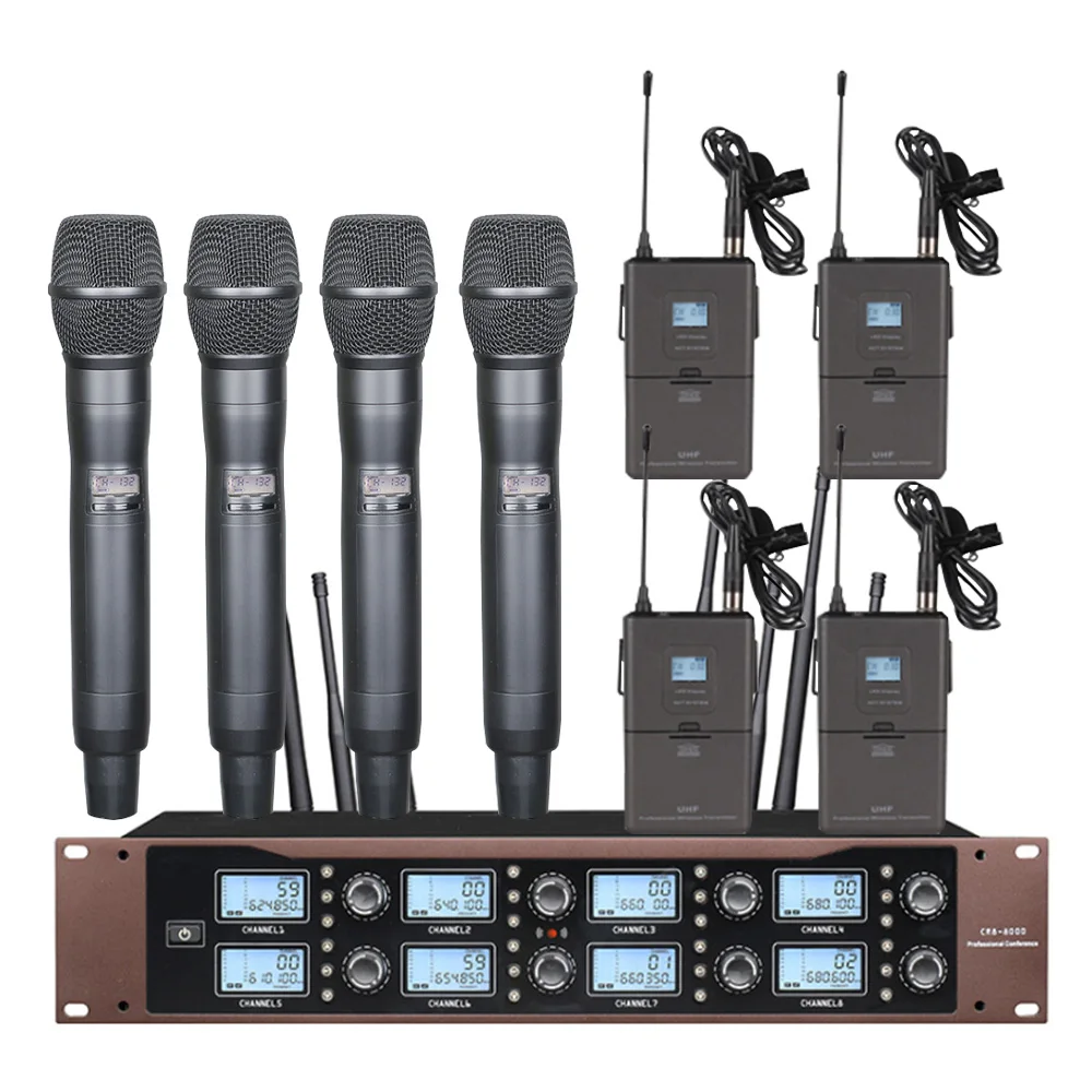

Professional wireless microphone lavalier microphone condenser microphone school church stage performance microphone wireless