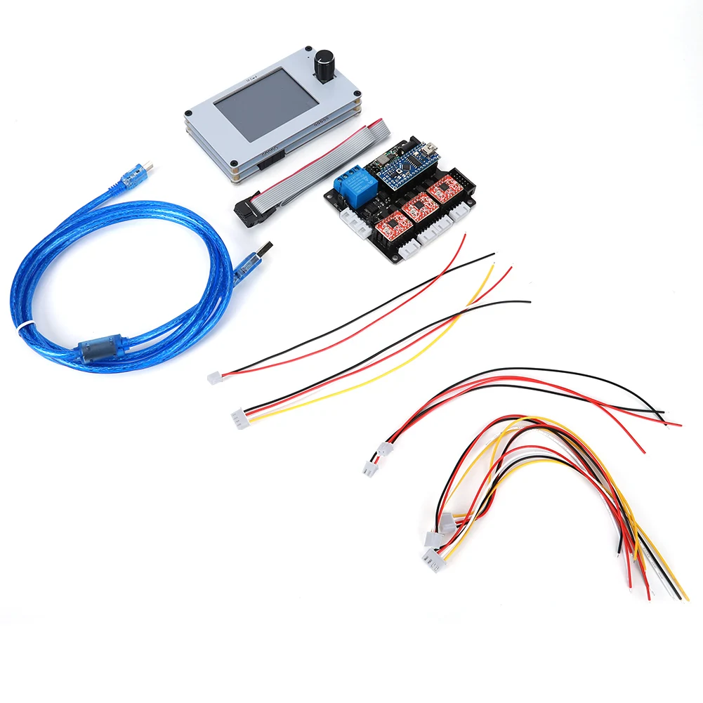 Плата лазерного контроллера с 3 осевым экраном управления CNC оборудование для