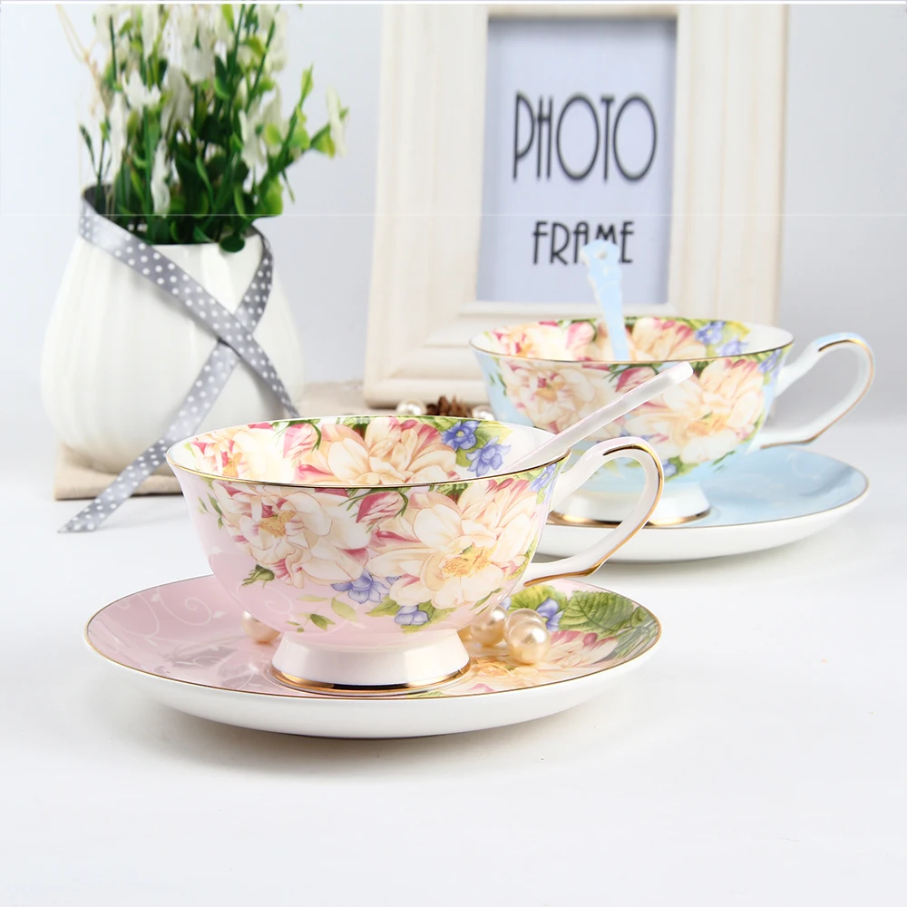 Качественная теплая рельефная китайская чайная чашка 8 унций с блюдцем | Дом и сад