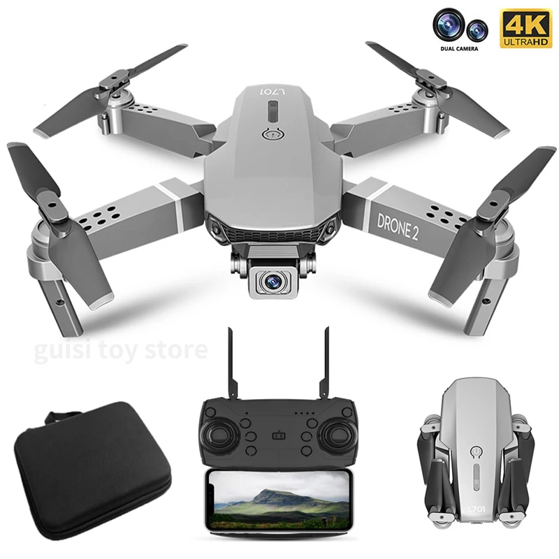 

Дрон L701, 2 камеры 4K HD, WiFi, FPV, складной, дистанционное управление