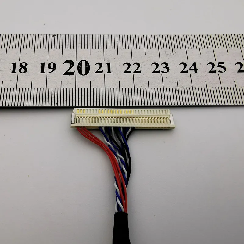 Универсальный экран ноутбука FIX 30 Pin 1ch 6 битный LVDS кабель 26 см Для 13 3 16 4 дюймов ЖК