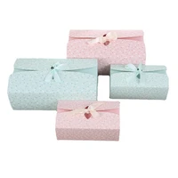 exquisite shirt packaging boxes for business panties socks gift cases birthday flower box with bow ribbon party decor supplies