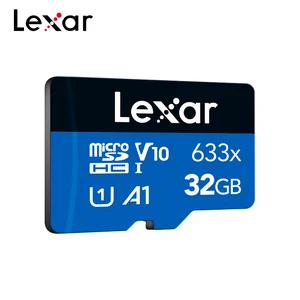 Карта памяти Micro SD Lexar 633x, класс 10, 100%, МБс., 32 ГБ, класс 10, UHS-I, 64 ГБ, 128 ГБ