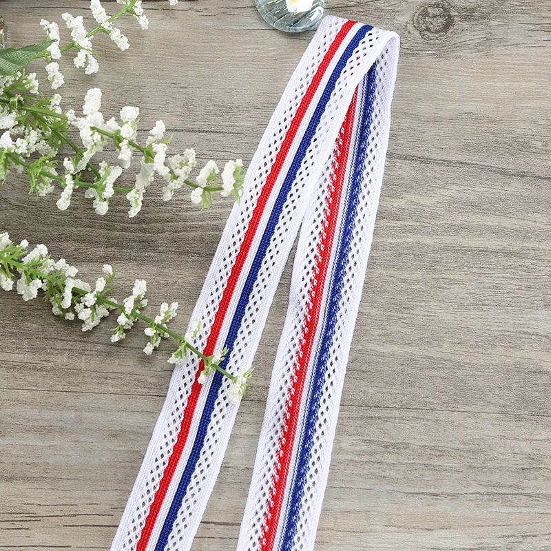 5M 25mm Striped ribbon garment decorative accessories with color stripes | Дом и сад
