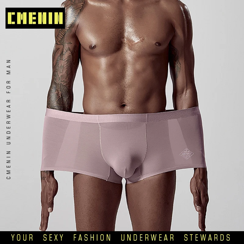 C Мужское нижнее белье из дышащего хлопка с логотипом U мужские боксеры мужское