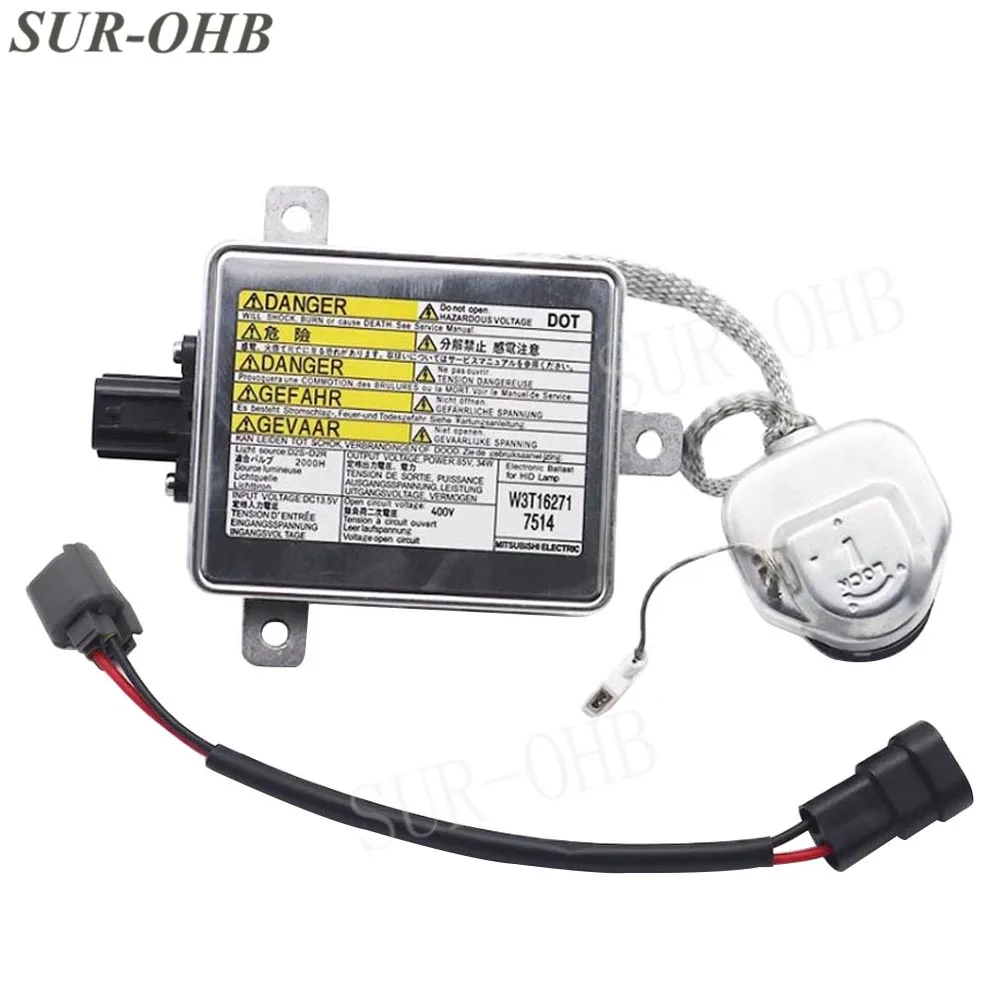 OEM Замена W3T16271 Xenon Gen3.1 HID Headlight D2S W3T19371 Комплект ламп 33119SAA013 балласт с
