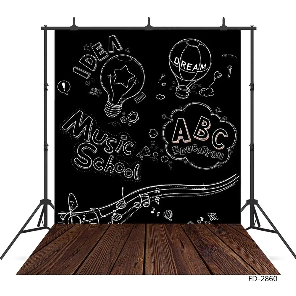 Классная доска Back to School фон для студийной фотосъемки с виниловые тканевые