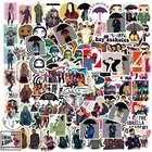 103050100 шт., водонепроницаемые наклейки для ноутбука, гитары, скейтборда