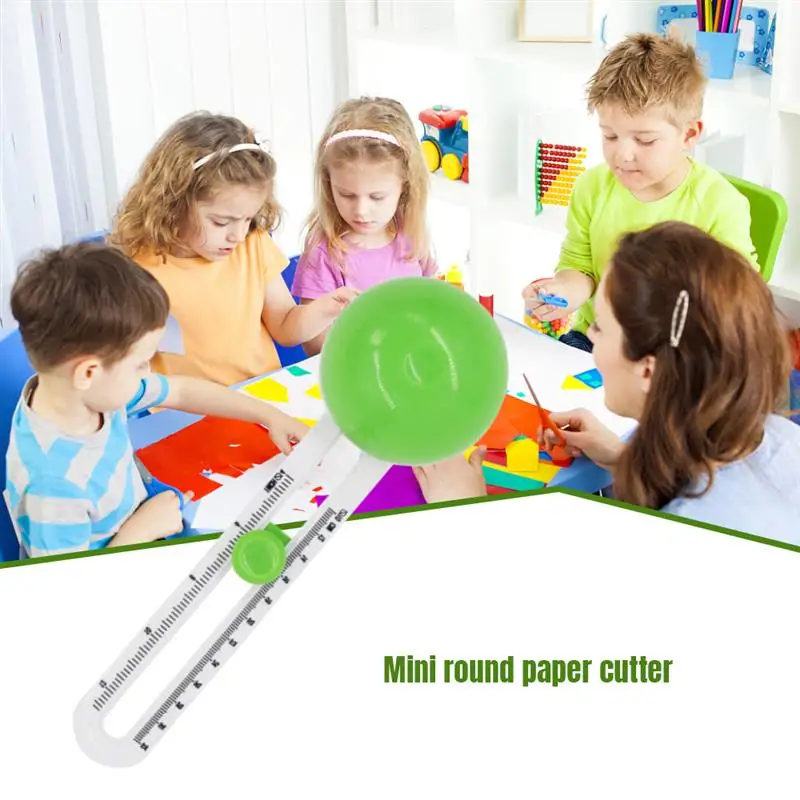 

Circle Shape Cutter Mini Round Cutting Knife Scrapbooking Card Cutter Student Handcraft DIY Craft Supplies