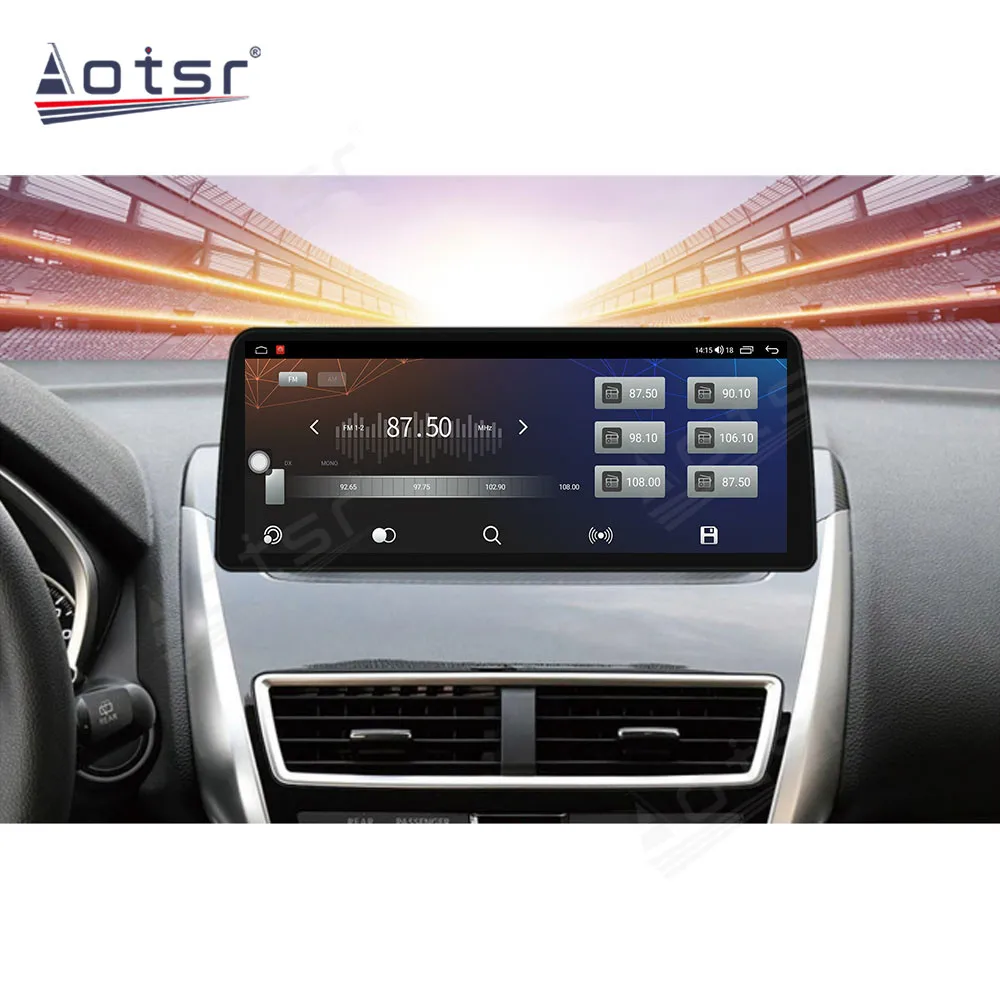 Автомобильный мультимедийный плеер 12 3 дюйма 128 ГГц Android GPS-навигация радио