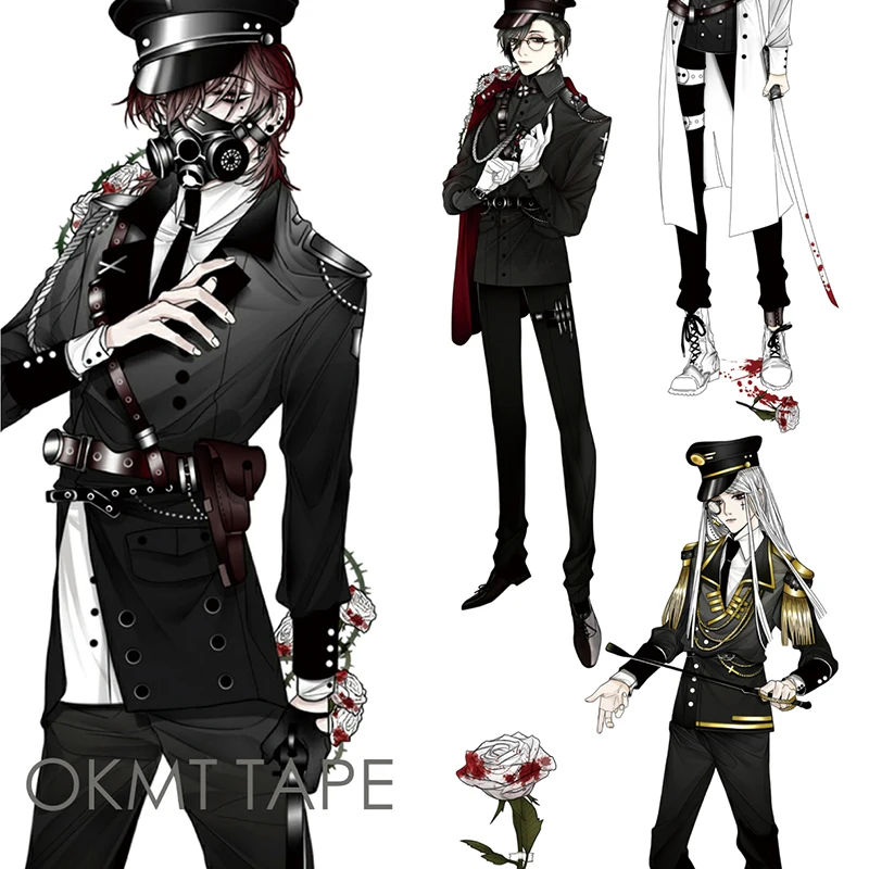 

Красивый полицейский декоративная лента васи Стикеры форма Управление