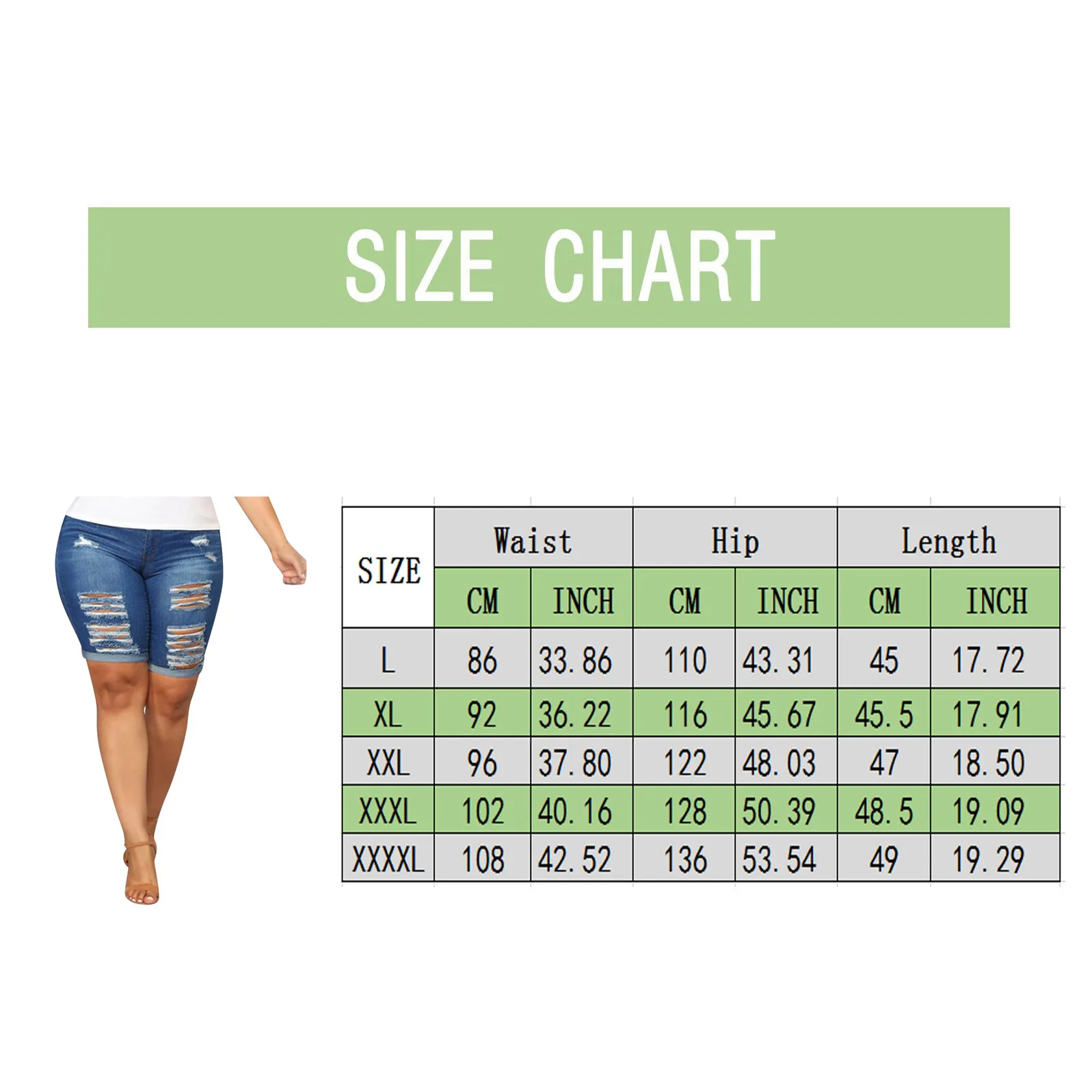 

Sexy Fashion Women Ladies Denim Skinny Shorts High Waist Stretch Bodycon Jeans Slim Shorts Frayed Tassel Ripped Stretch Short 6