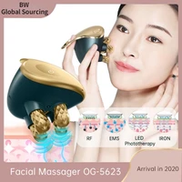 3 in 1 facial massager micro current beauty home radio frequency lifting and firming instrument facial massager skin care tools
