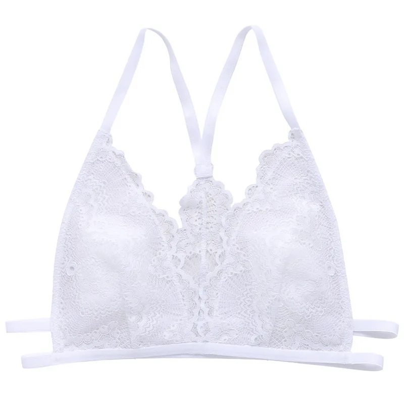 2019 Новый сексуальный женский цветочный прозрачный бюстгальтер с бретельками