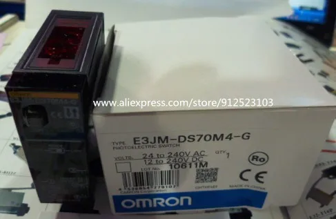 

Фотоэлектрический фотоэлемент E3JM-DS70M4-G Omron, новый, высокое качество