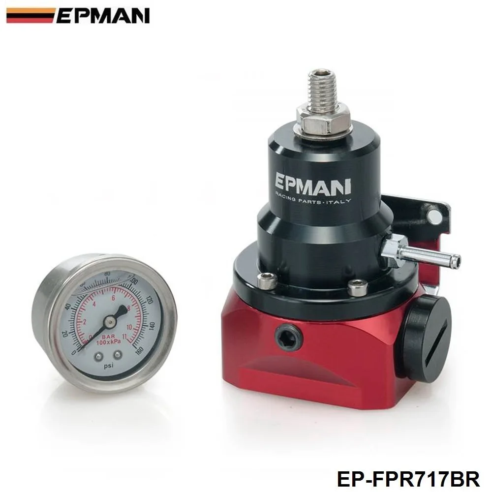 AN10 топлива Давление регулятор (с 160psi манометром/нет) впуска и возврата Порты для
