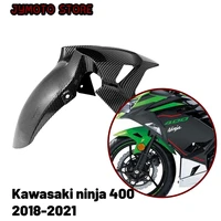 for kawasaki ninja 400 2018 2021 ninja 400 motorcycle front fender motorcycle fairing accessories abs carbon fiber premium shell