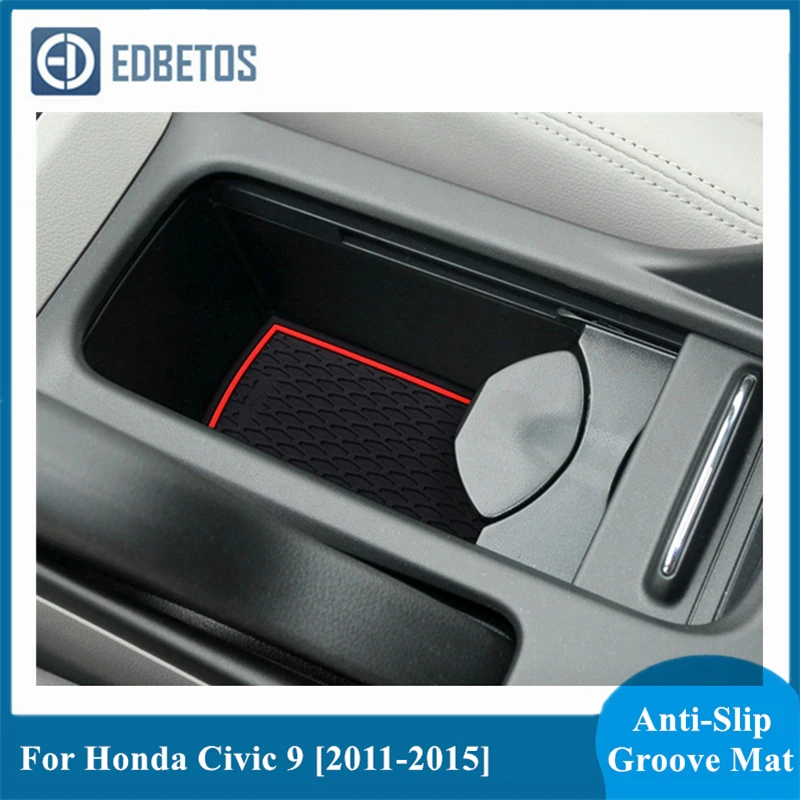 Противоскользящий коврик для Honda Civic 9 2011 2012 2013 2014 2015 подставка под ворота