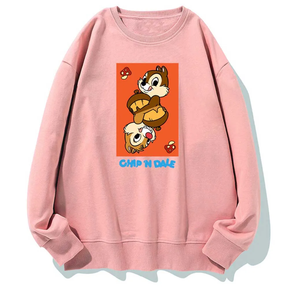 Женский свитшот с длинным рукавом круглым вырезом|Женские толстовки и свитшоты| |