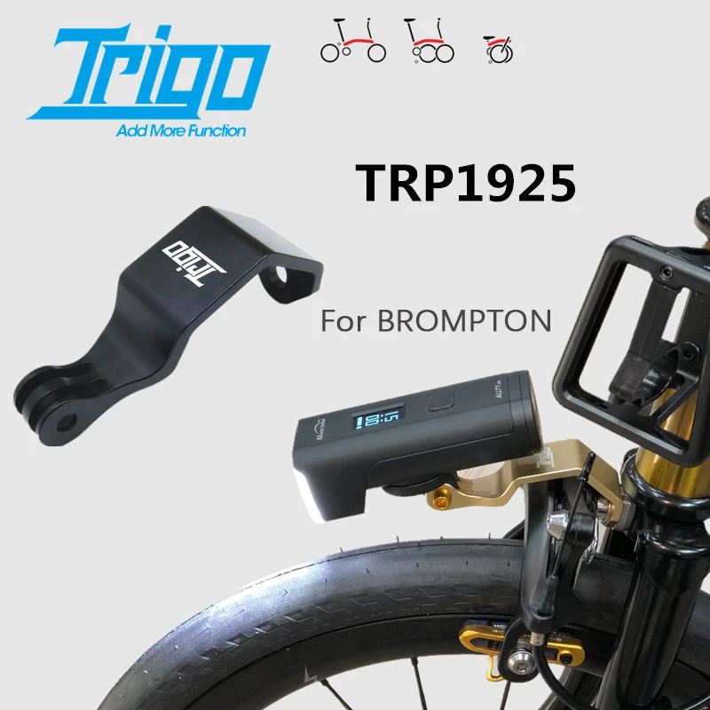 TRIGO TRP1925 Bicycle Front Light Holder Gopro Mount For Brompton Bike Accessories