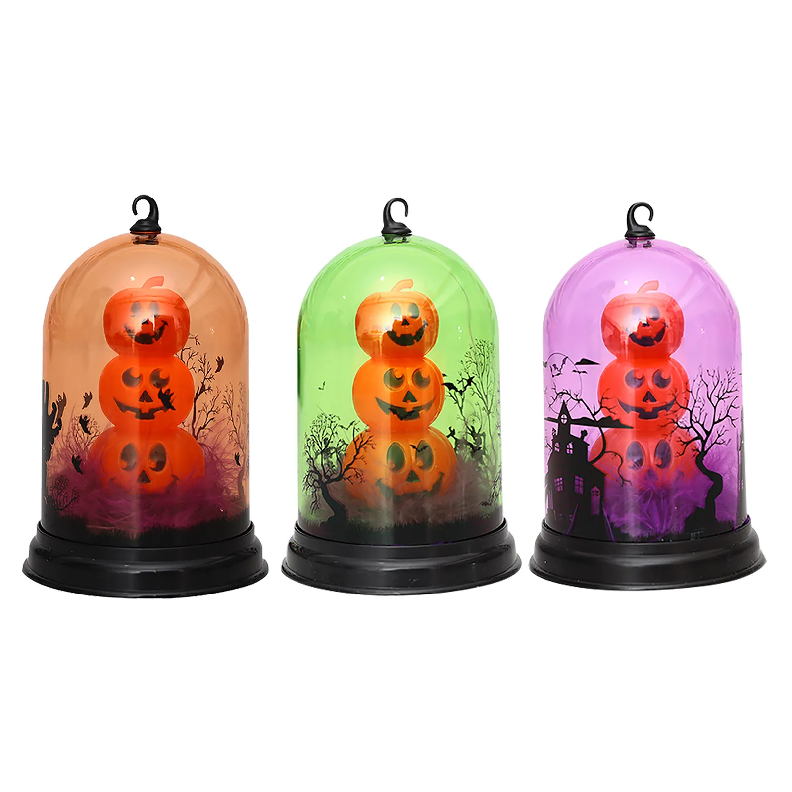 

Halloween Pumpkin Plastic Hanging Lamp / Door Hanging Lamp / Room Decoration / Party Halloween Holiday Led Lights Hat Decoration