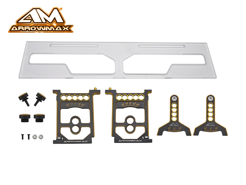 

ARROWMAX AM-171043-LE Set Up System adjustment set RC Tool Limited For 1/10 1/12 Pan Touring RC yokomo xray Serpent ARC Xpress